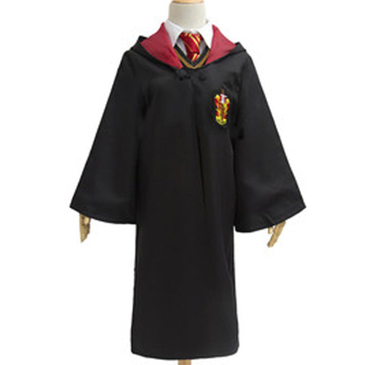Harry Potter Magic Robe Cloak Courtyard Class School Uniforms Costumes