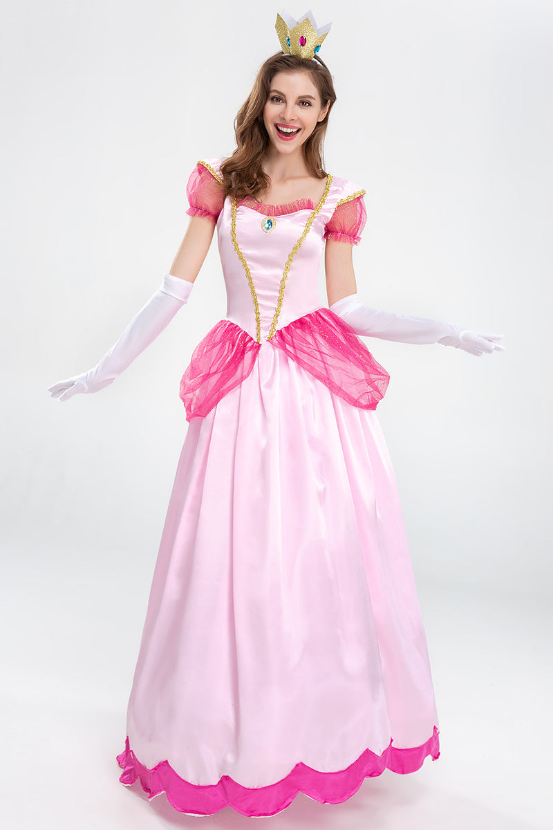 Mi Lian Halloween Mario Princess Stage Costumes