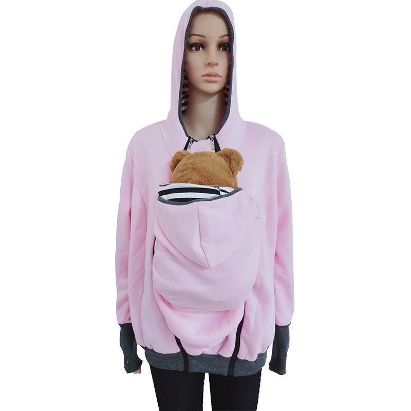 Cool Durable Women's Trendy Three-in-one Hooded Women's Sweaters