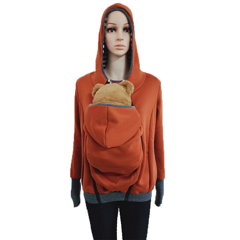 Cool Durable Women's Trendy Three-in-one Hooded Women's Sweaters