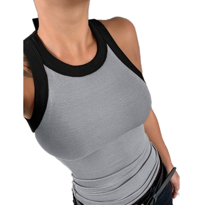 Women's Printed For Sexy Round Neck Base Tops