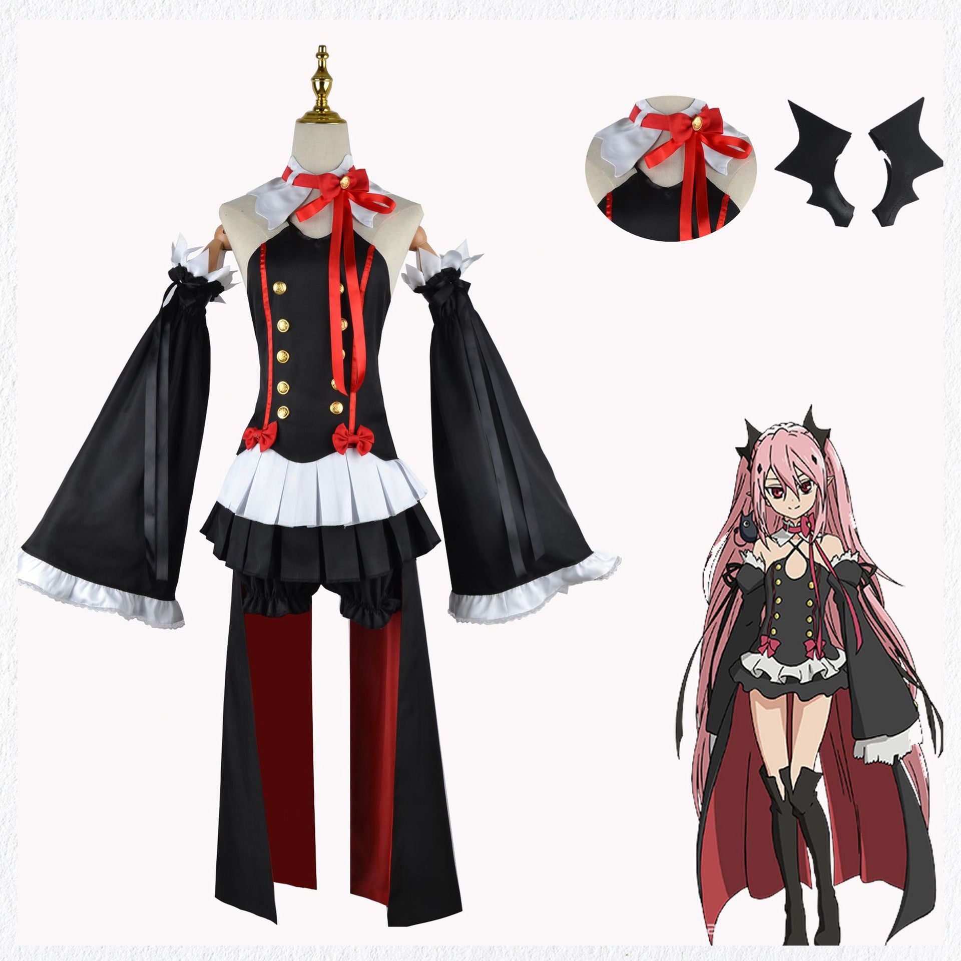 Seraph Of The End Mica Female Costumes