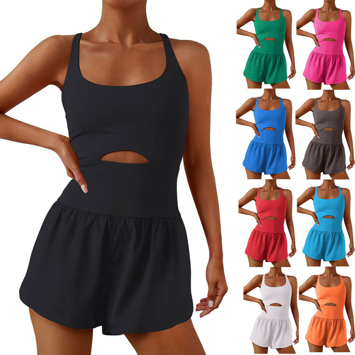 Women's Summer Sexy Outdoor Sports Casual Jumpsuits