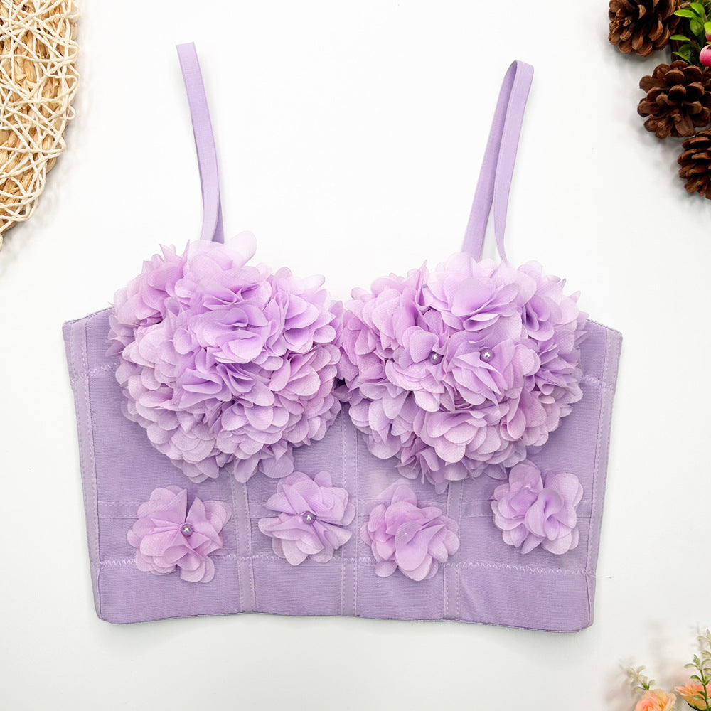Fishbone Sling Flower With Chest Pad Outer Tops