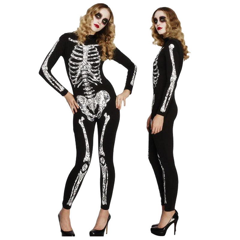 Halloween Female Skeleton Personality Ghost Festival Costumes