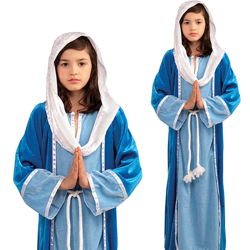 Children's Festival Stage Party Performance Virgin Mary Costumes