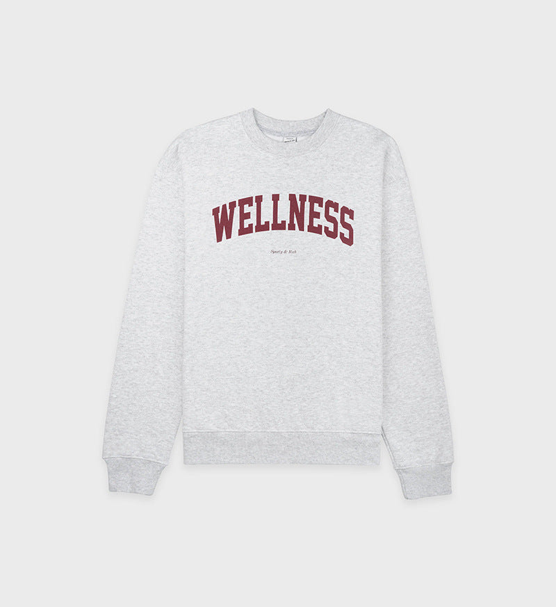 Women's Winter North American Niche Letter Printing Sweaters