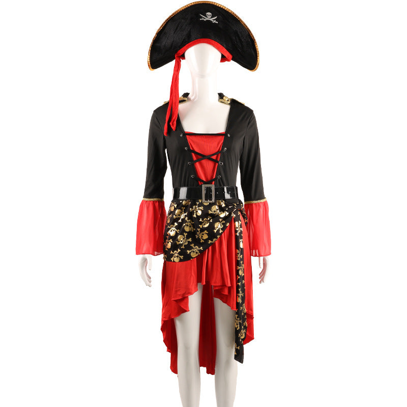 Halloween Adult Female Pirate Look Game Costumes
