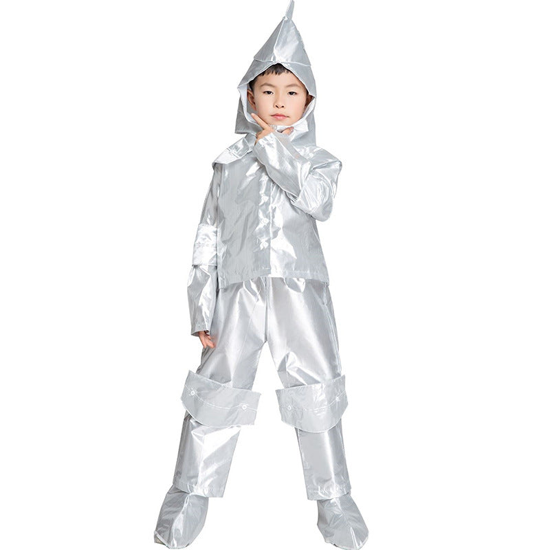 Children's Wizard Of Oz Tin Man Iron Costumes