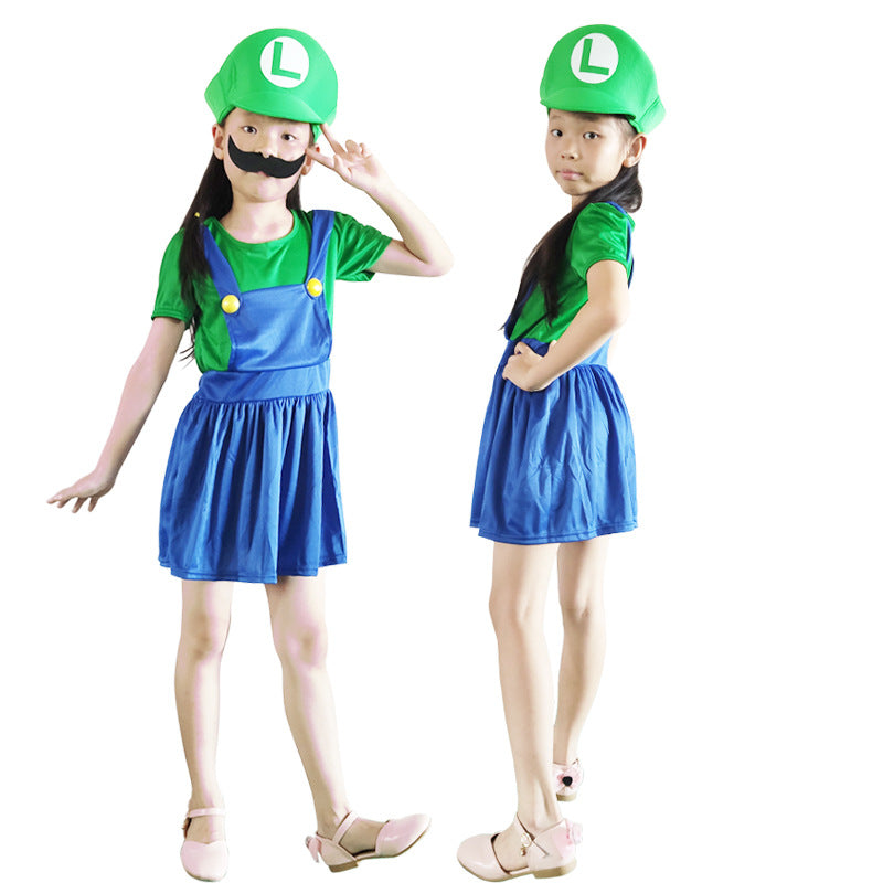 Halloween Performance Wear Super Mario Anime Costumes