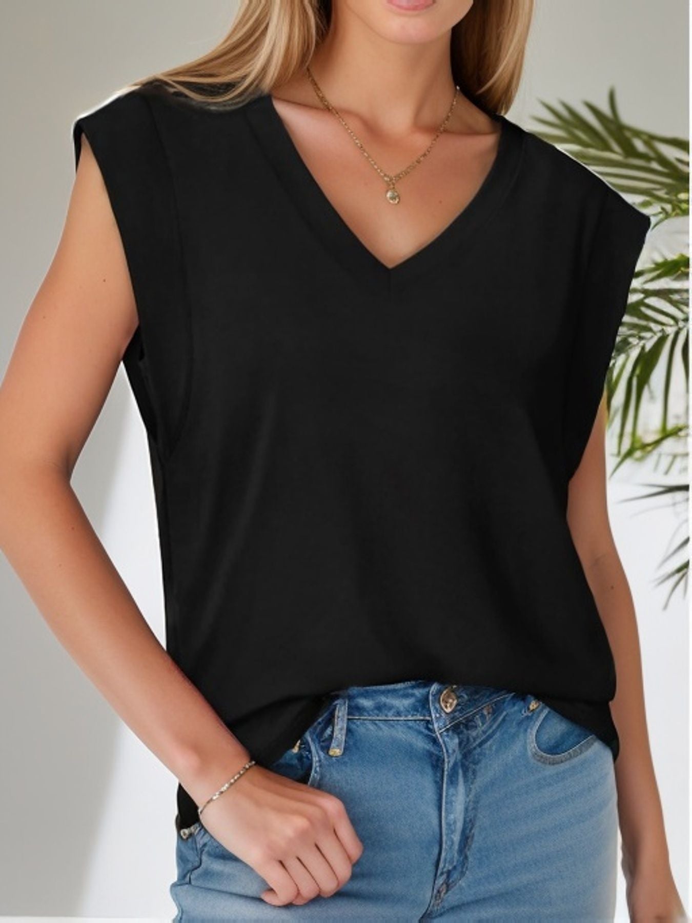 Women's Spring Loose Solid Color Bottoming Shirt Tops