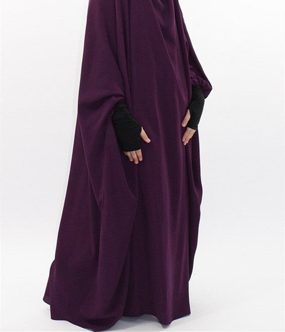 Women's Graceful Turkish Long-sleeved With Headscarf Clothing