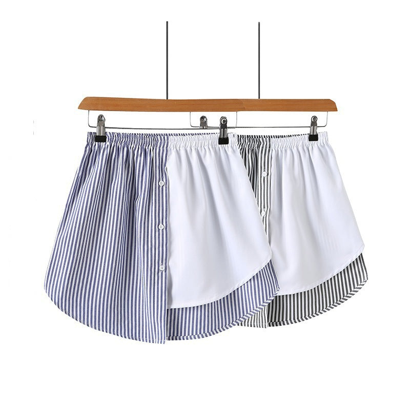 Innovative Casual Curtain Two-piece Irregular Inner Skirts