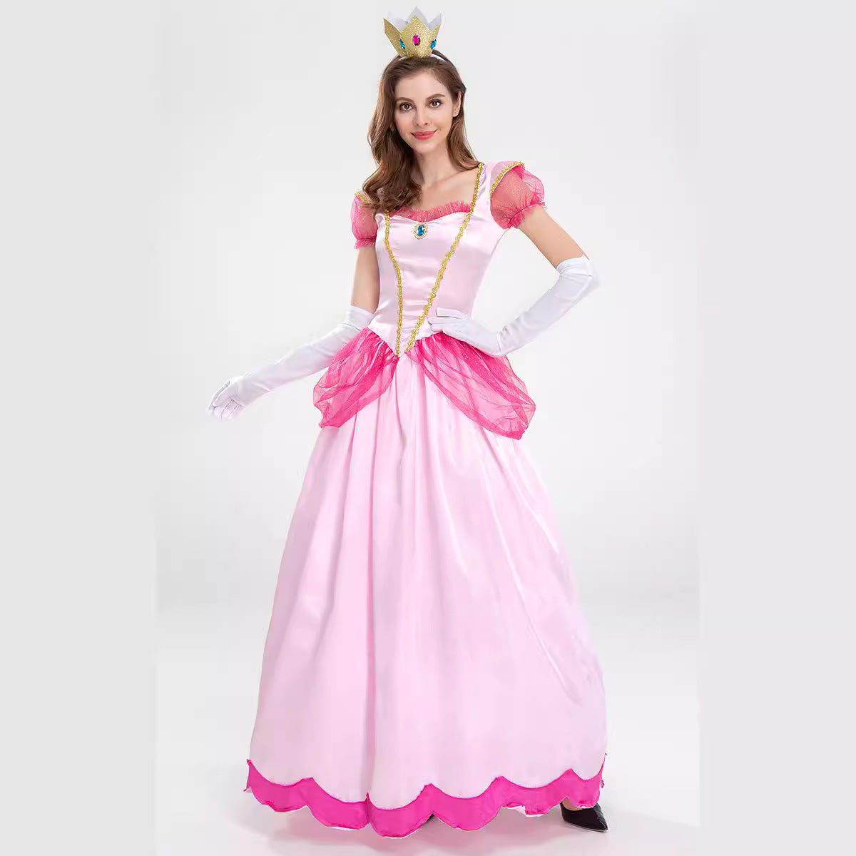 Mi Lian Halloween Mario Princess Stage Costumes