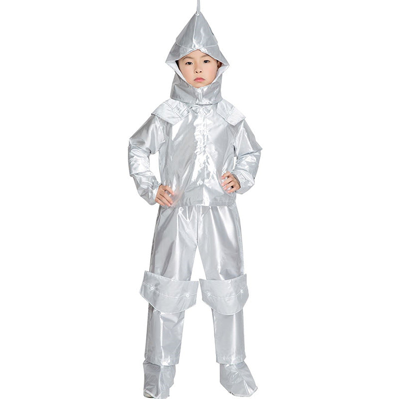 Children's Wizard Of Oz Tin Man Iron Costumes
