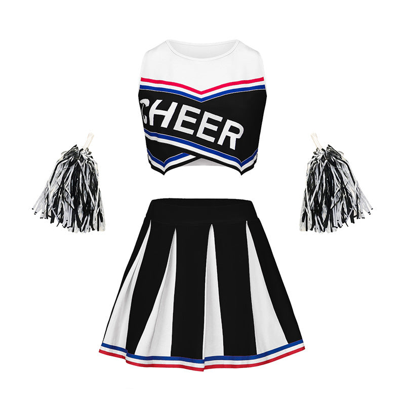 Women's Cheerleading Performance Wear Sports Meeting Competitive Costumes