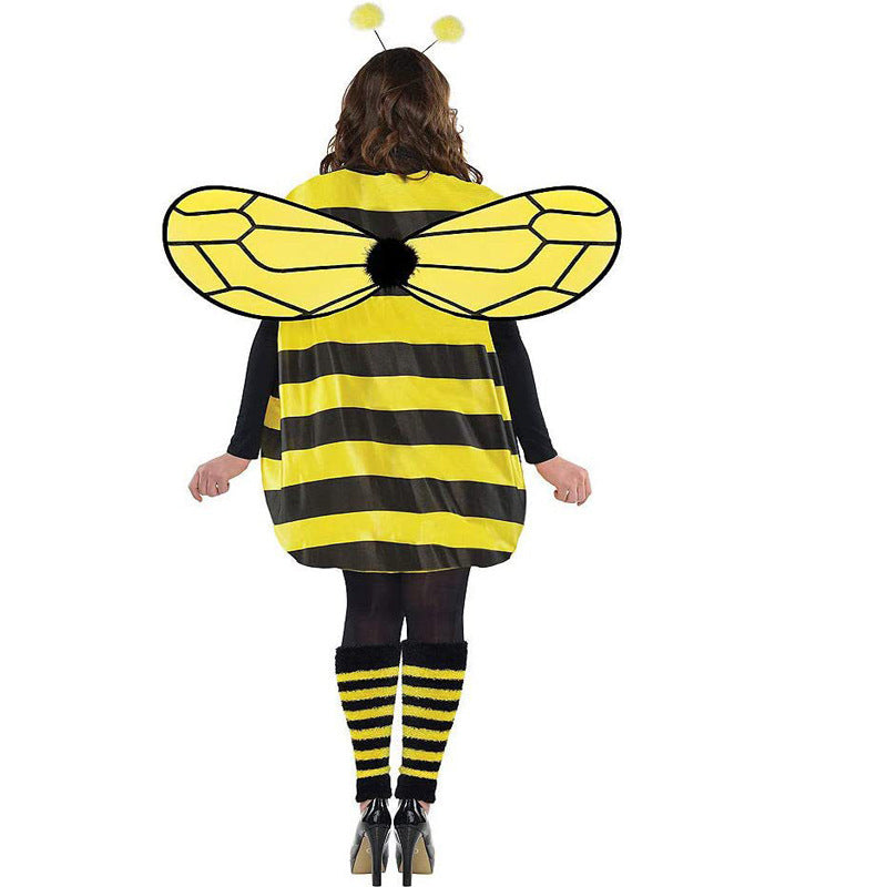 Halloween Ladybird Bee With Wings Three-piece Costumes