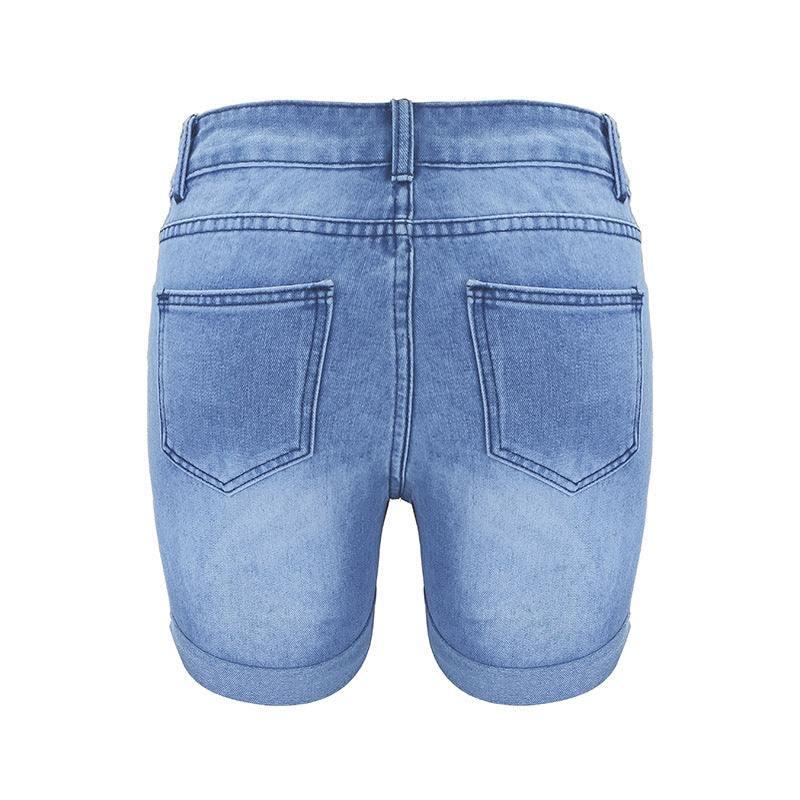 Patchwork de verano jeans vaqueros bordados pantalones para mujeres